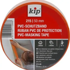 Kip 215 pvc-masking tape 50mm oranje